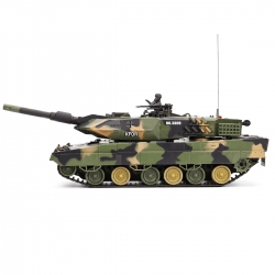 Czołg zdalnie sterowany ASG/IR/dźwięk/para 1:24 German Leopard II A5 RTR 2.4Ghz - Heng Long 3809-1